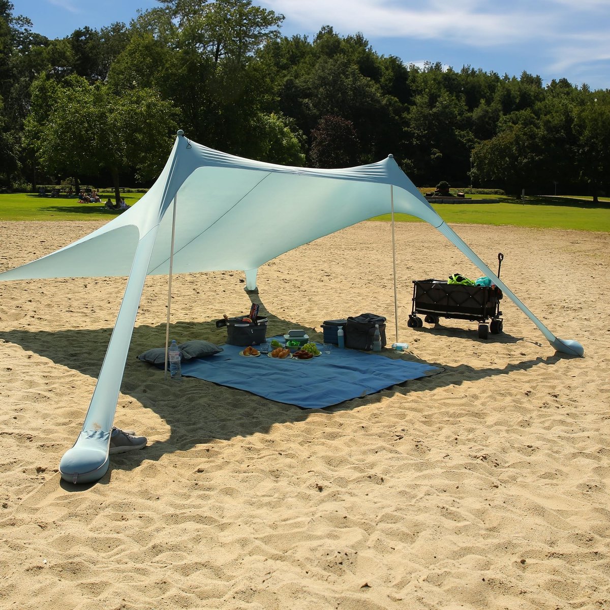 Strandtent XXL 50+ - Geschikt voor 8 Personen