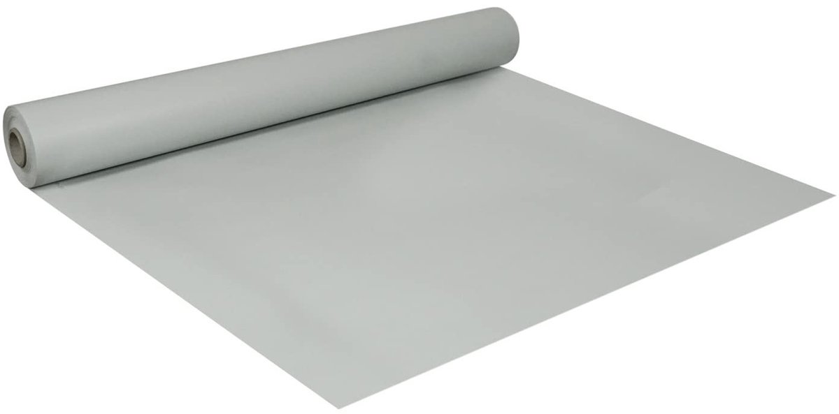 PVC Film - Brandveilig lichtgrijs - 1 m x 25 m