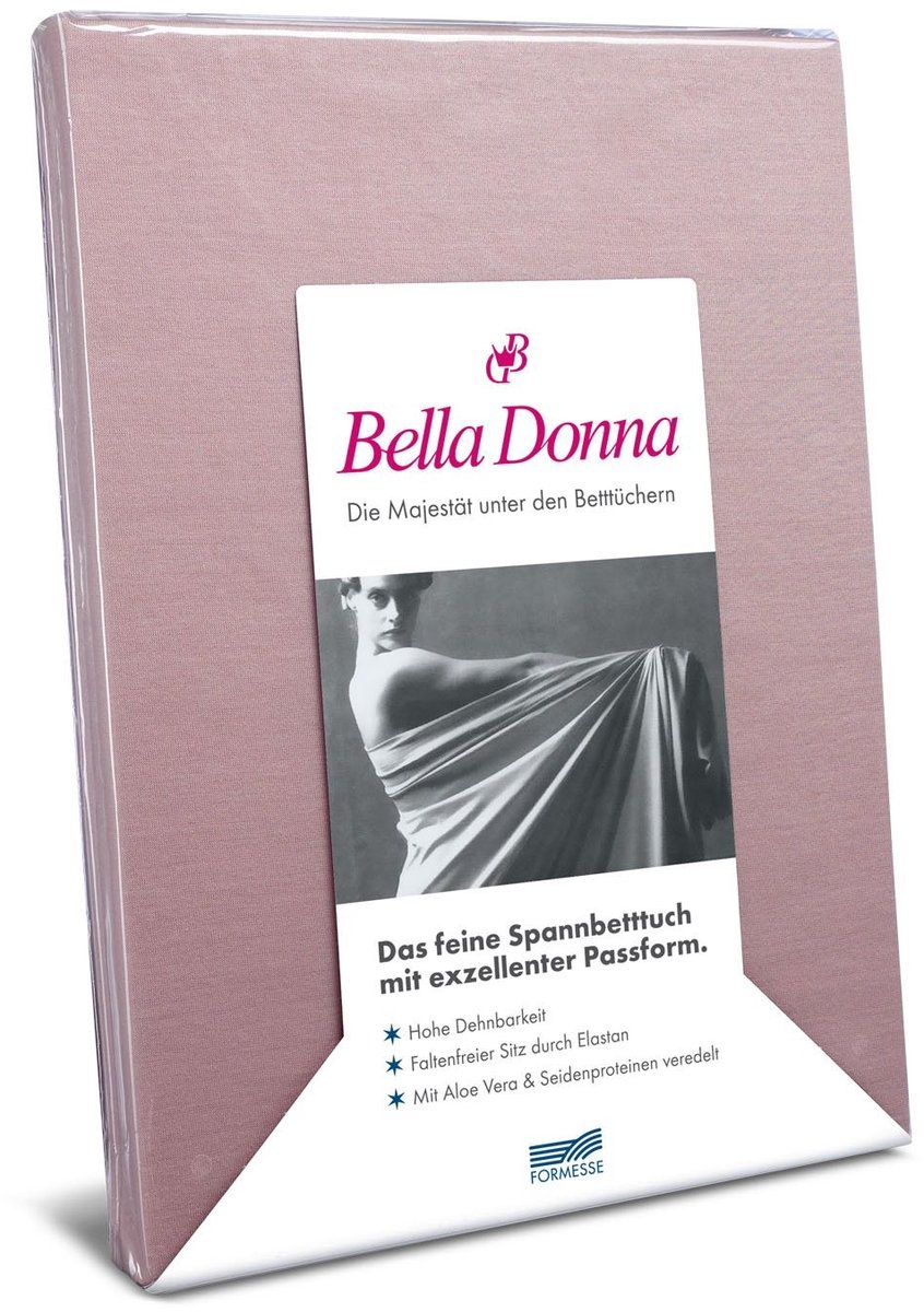 Fitted Sheet Bella Donna 90x190/100x220 - Flieder