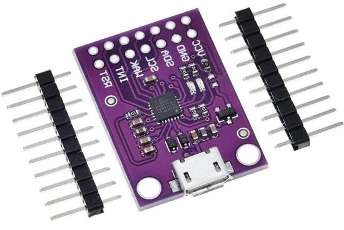 Debug Board CP2112 - USB I2C Module - Data Communicatie - Geïntegreerde Controller - 1 cm - Groen