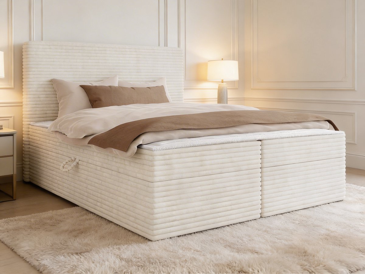 Seranova Boxspring – Koningstijl – Luxe Boxspring – Elegant Design Bed – Comfortabel Hotelbed