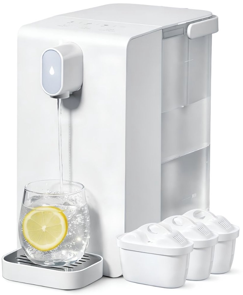 TYR® Heetwaterdispenser - Heetwatertap - Waterdispenser - Wit - 24cm x 14cm x 29cm