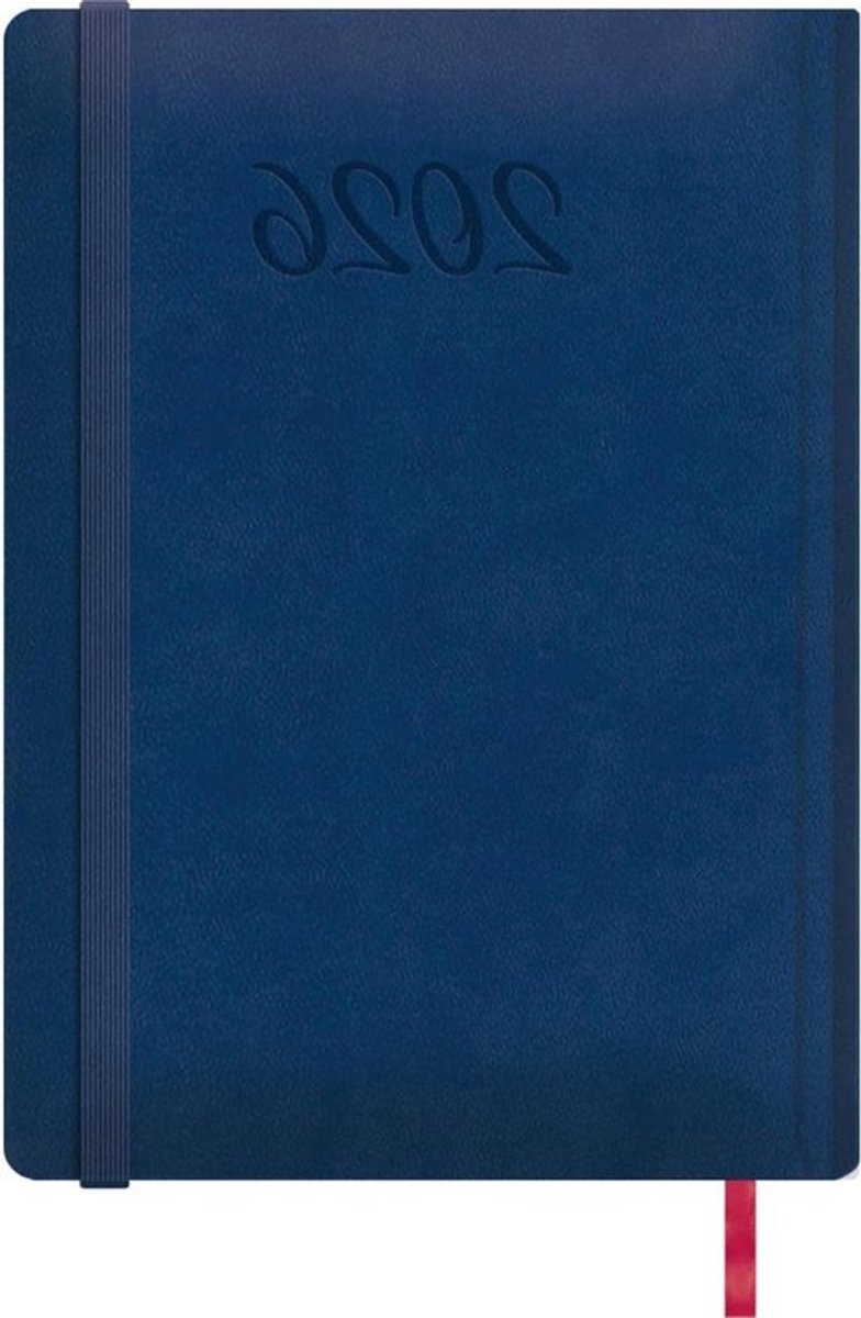 Agenda 2024 - Dagplanner Afsprakenboek - Dagelijkse Planning - Ruime Dagpagina's - 17x24 cm - Blauw