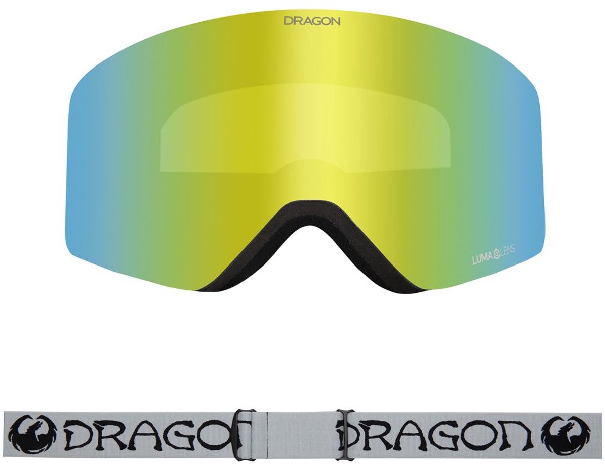 Dragon Alliance R1 OTG Skibril - Classic Grey/LL Gold Ionized & LL Amber