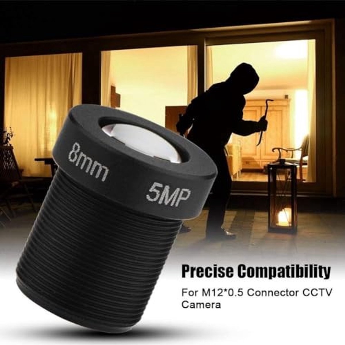 8mm Lens voor Single Board Computer - 5MP HD Beveiligingscamera