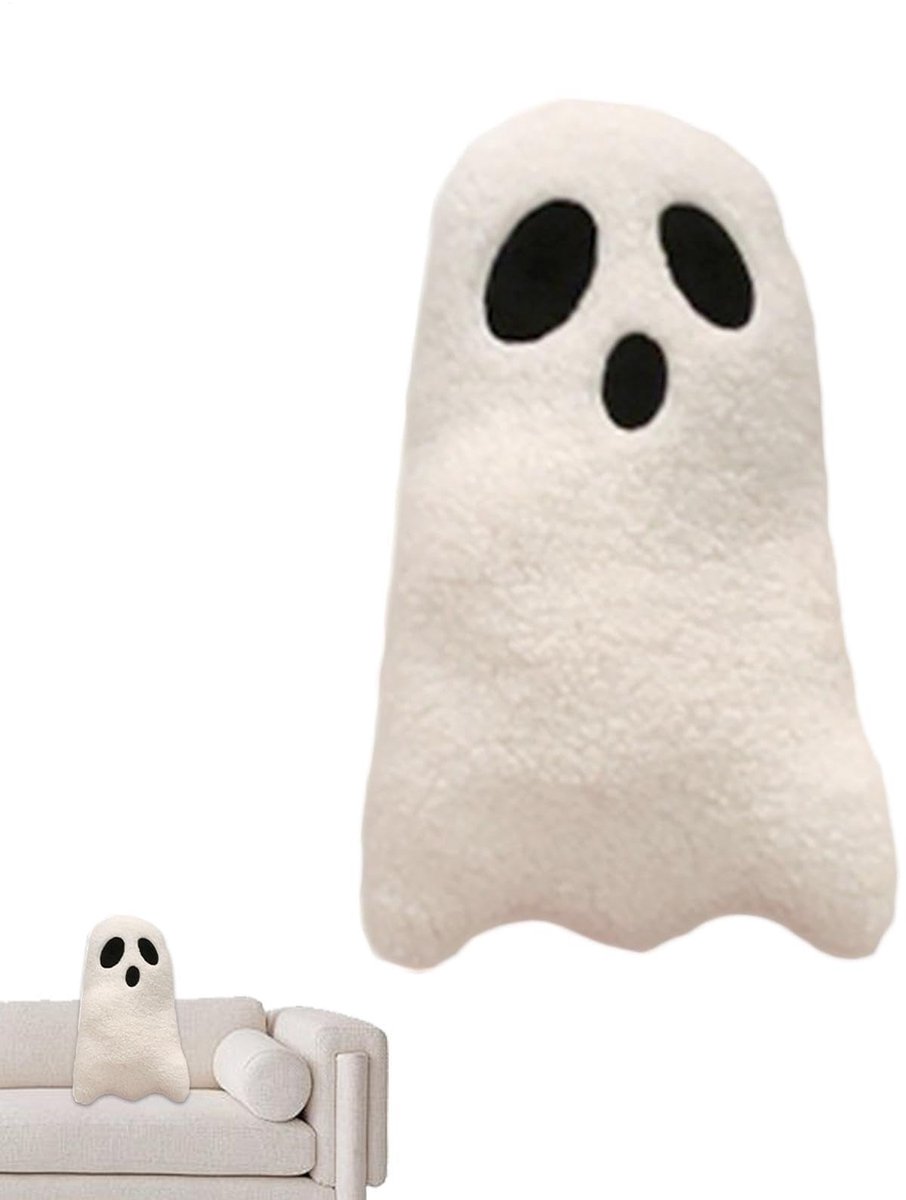 Spookkussen - Pluche Decoratief Kussen - Multifunctioneel