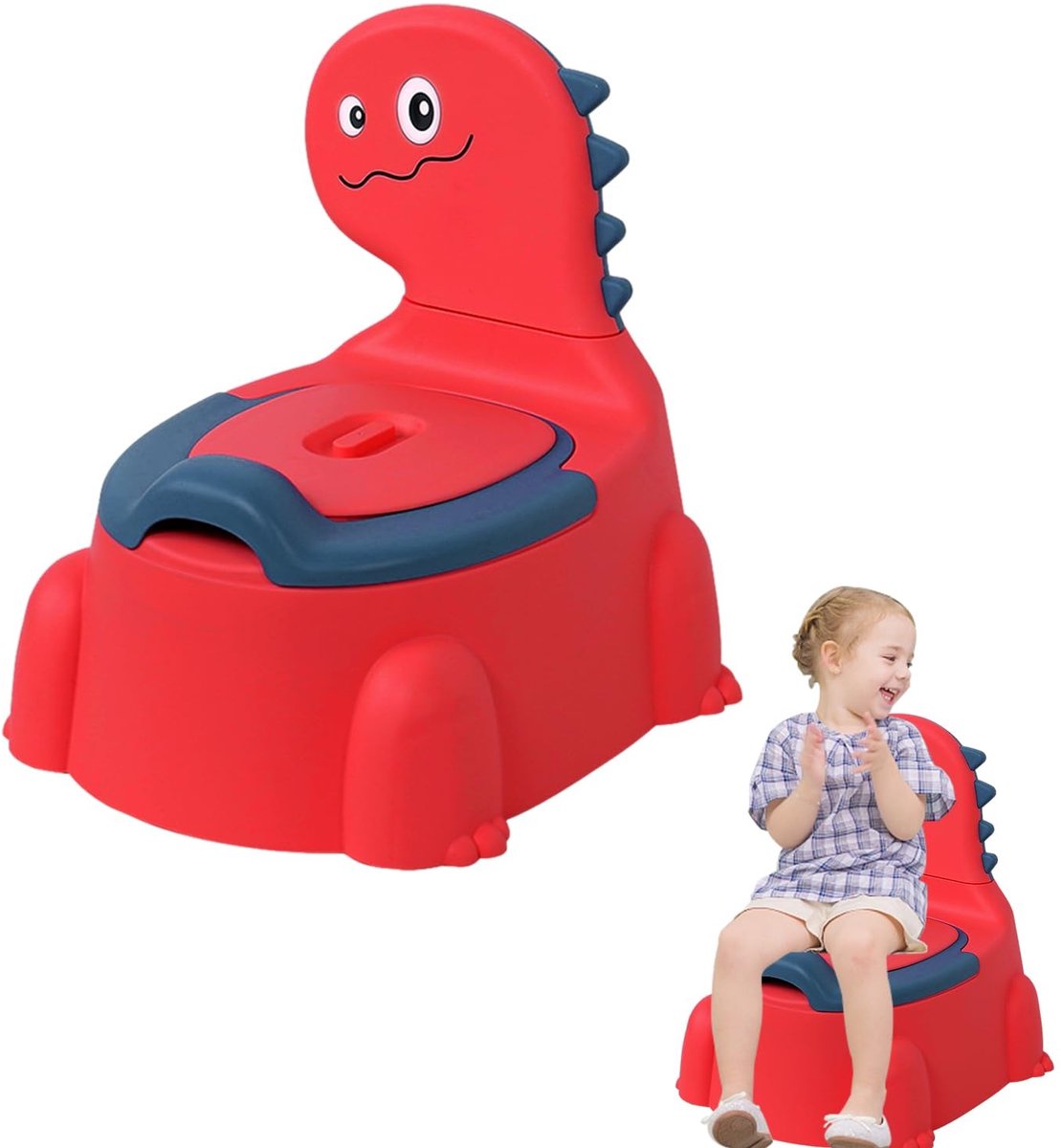 Peuterpotje met dinosaurusontwerp - Antislip en draagbaar