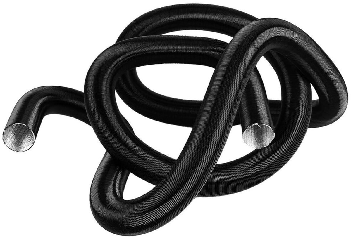 Flexibele Aluminium Slang - 42 mm Diameter, 500 cm Lengte