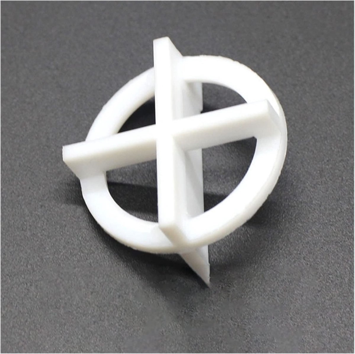 Tegelafstandhouders en nivellering clips - 100 stuks - 3mm wit