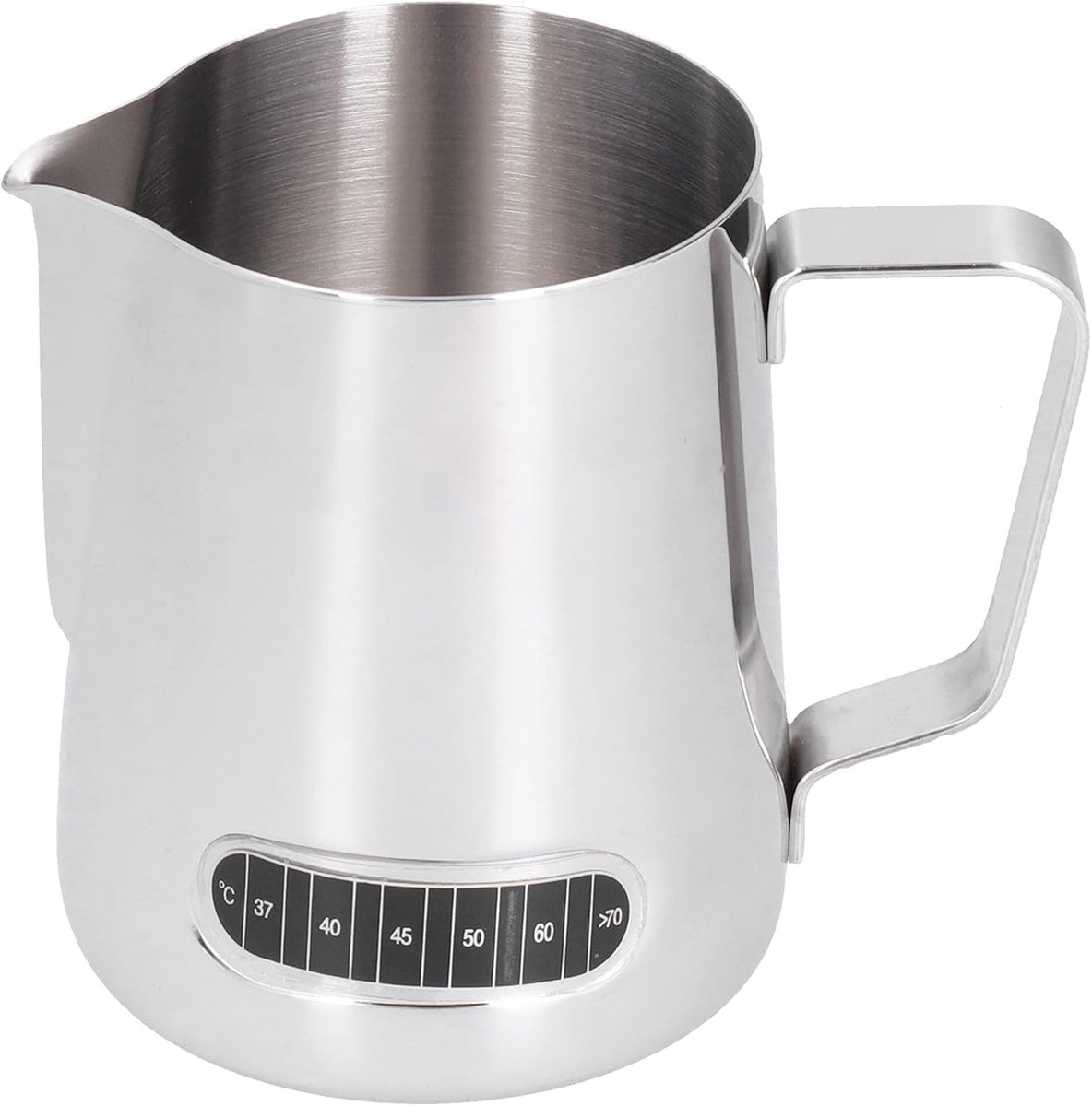 600ml RVS Schuimkop, Ideaal Voor Barista's En Koffieliefhebbers, Inclusief Schuimkan, Koffieaccessoires En Barista Benodigdheden