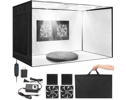 Airbrush Spray Booth met LED Licht en Ventilatie