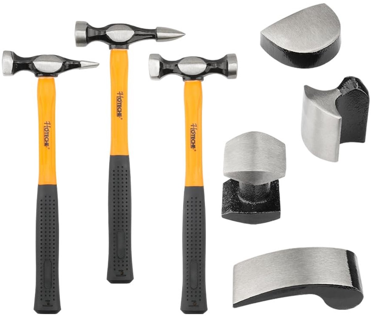 Professionele Car Body Hammer Set - 7-delig in Koffer