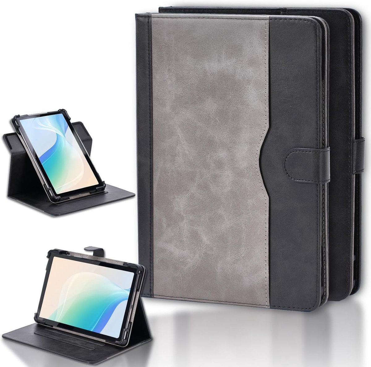 Tablethoes 13 inch - 360 Graden Rotatie - Zwart