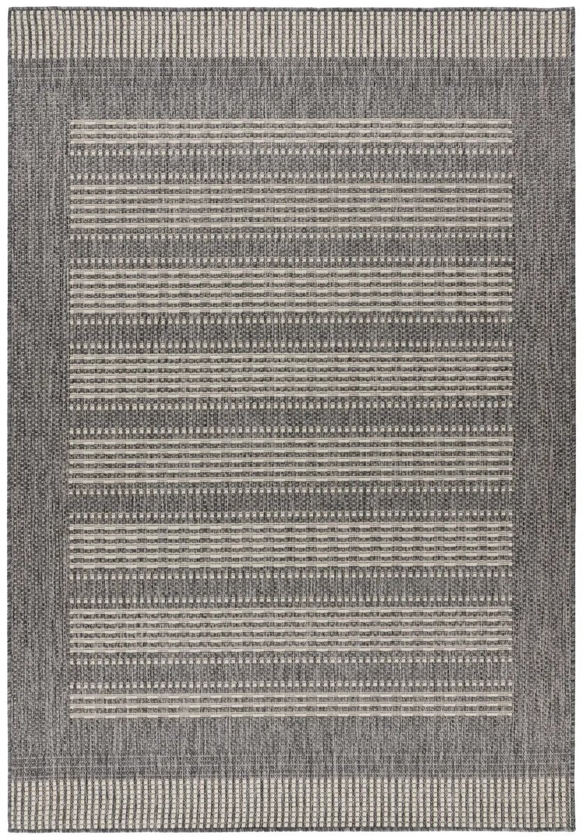 Dutch XXL Sisal Vloerkleed | Tapijt | Casa | Strepen | Zilver | 120x170 cm