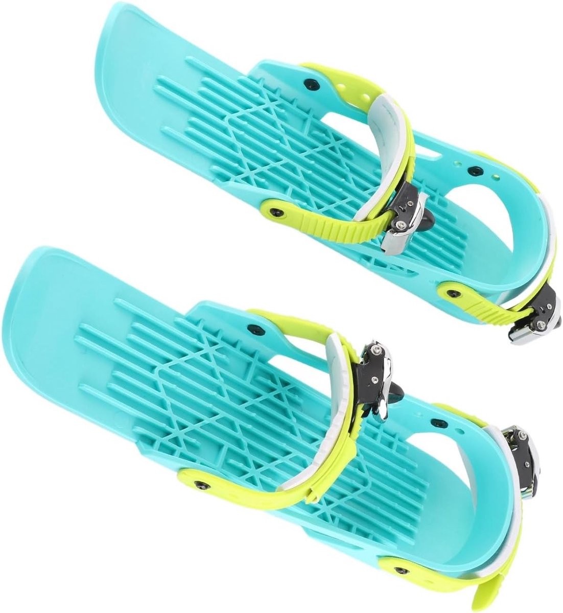 Verbeterde Mini Ski Schaatsen voor Verbeterde Stabiliteit, Verstelbare Snowblades van Duurzaam Nylon, Geschikt voor IJs Schaatsen, Skiën en Boshellingen
