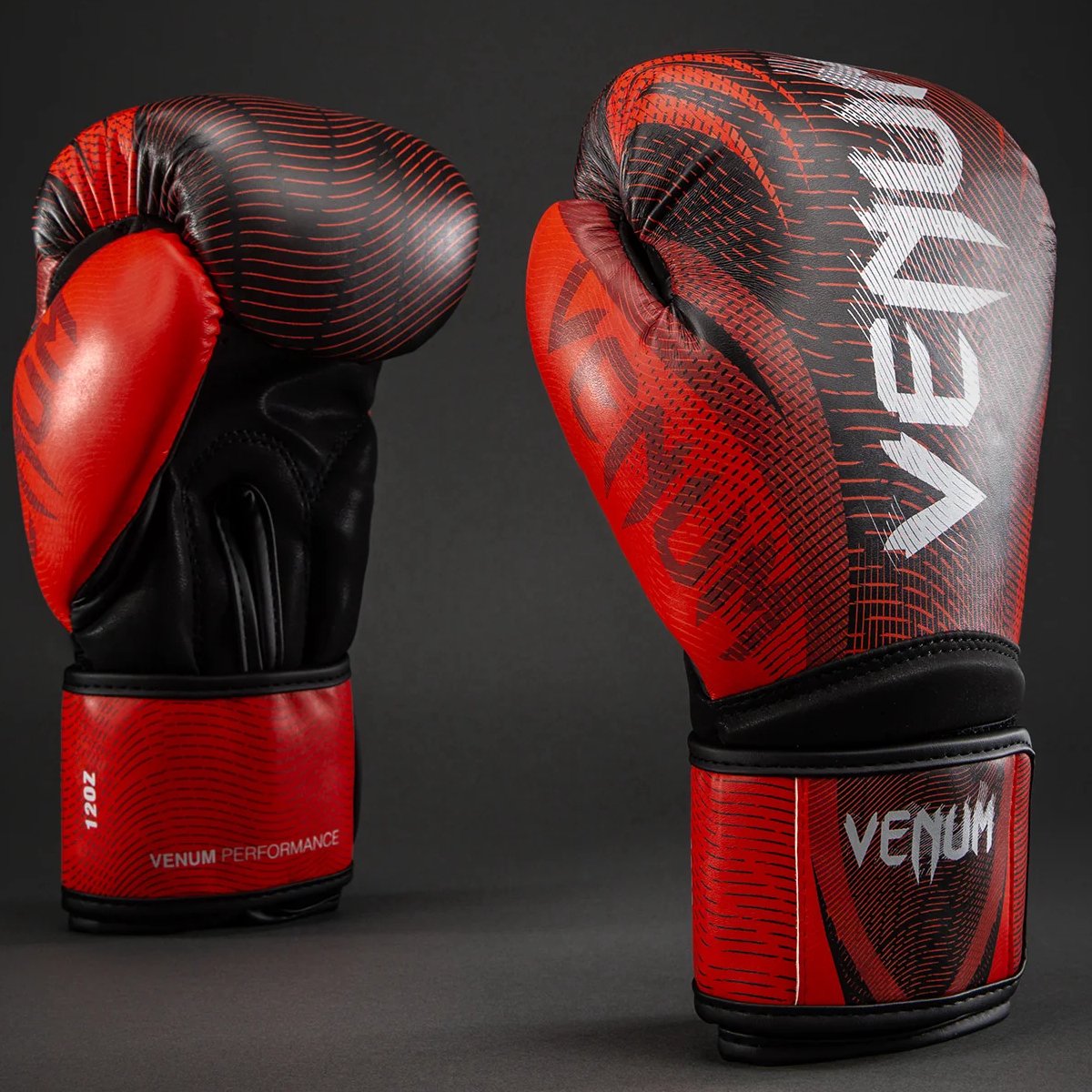 Venum Galactic 3.0 Bokshandschoenen – Voor Boksen & Kickboksen – Rood/Zilver - 10 OZ