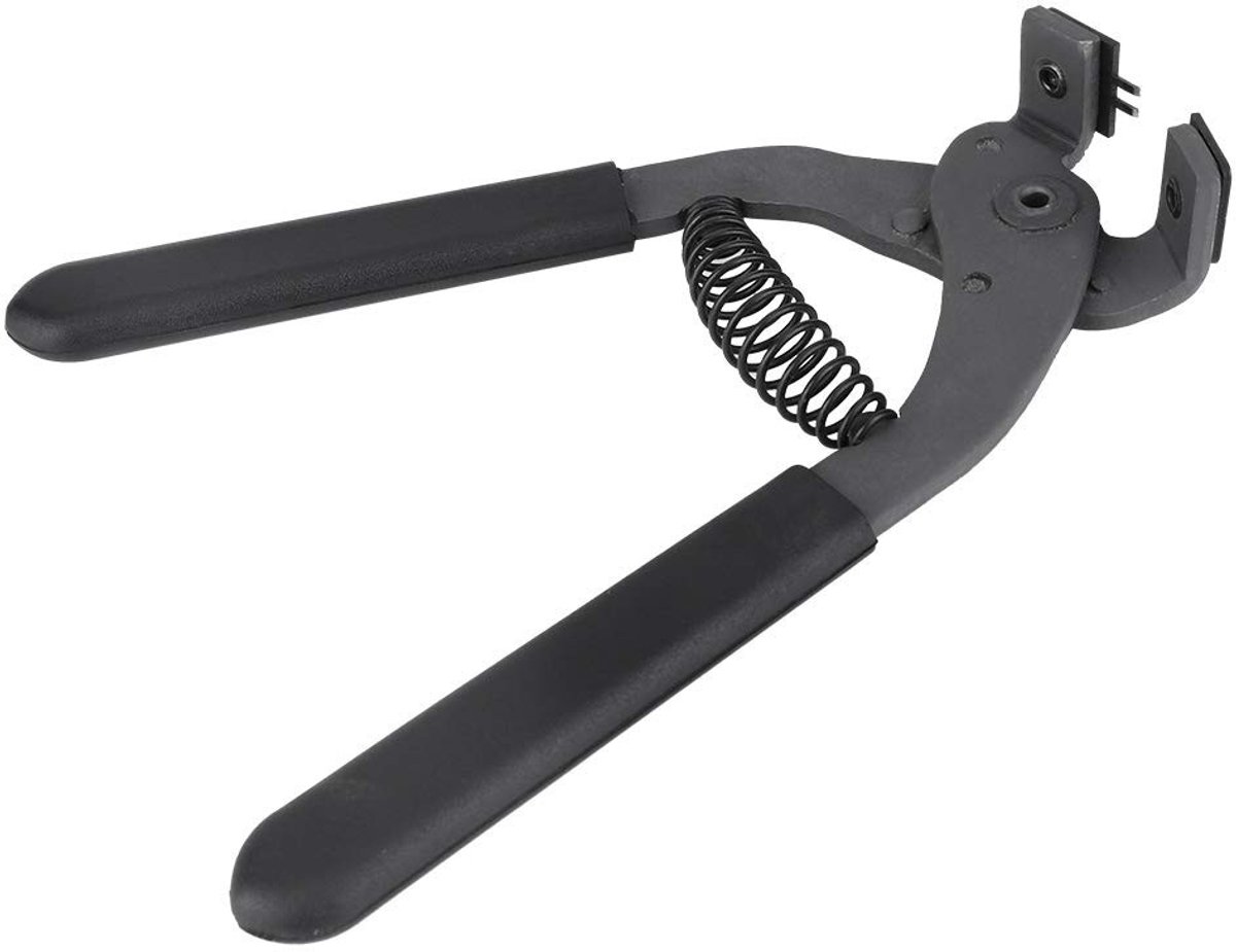 Handmatige Leren Perforator met Stille Tangen van Koolstofstaal - Ideaal voor Leerbewerking, Knutselen en Stikwerk (4mm-2 tanden)