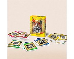 Golden Goat Games - Golden GOAT Pocket - Partygame | 53 Kaarten | Hilarisch Geluidenspel | Compact Reisspel & Spel voor Vrienden | 14+
