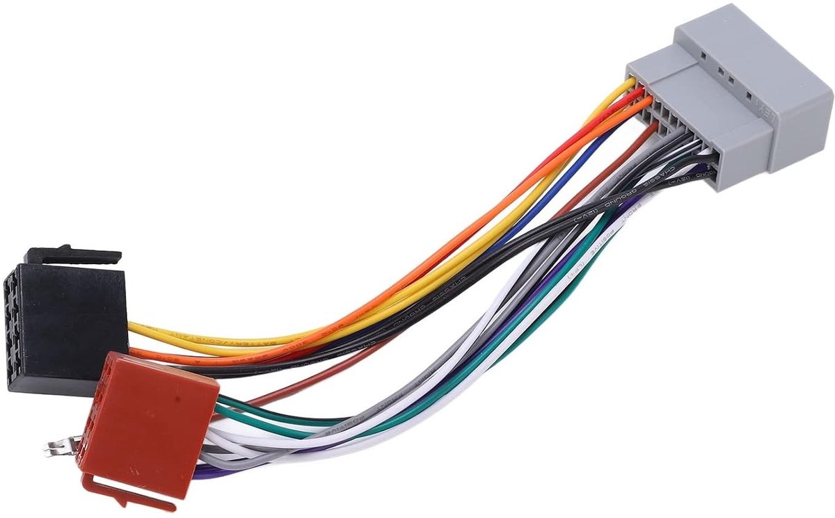 Stereoradioharnas voor auto’s van ABS-kunststof, Eenvoudige Installatie, Compatibel met Diverse Modellen en Merken