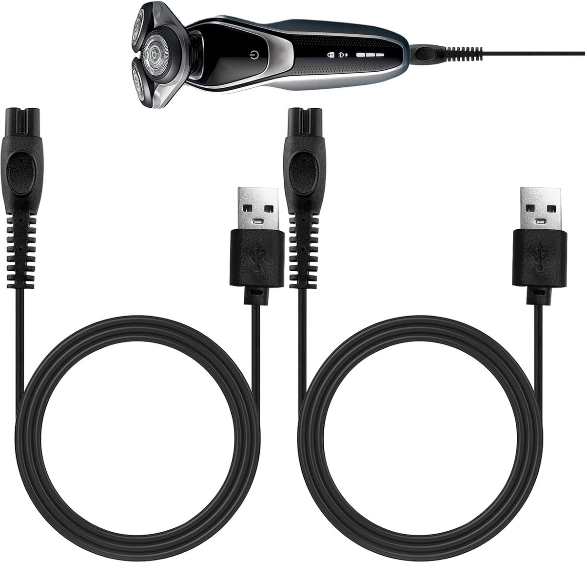Oplaadkabel 5V 1A USB voor Grasmaaiers en Scheerapparaten, Compatibel met Diverse Modellen