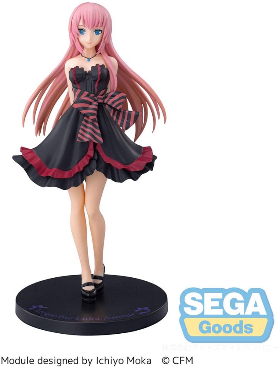 Hatsune Miku Project DIVA Arcade Future Tone SPM Statue Megurine Luka Amour Ver. 22 cm