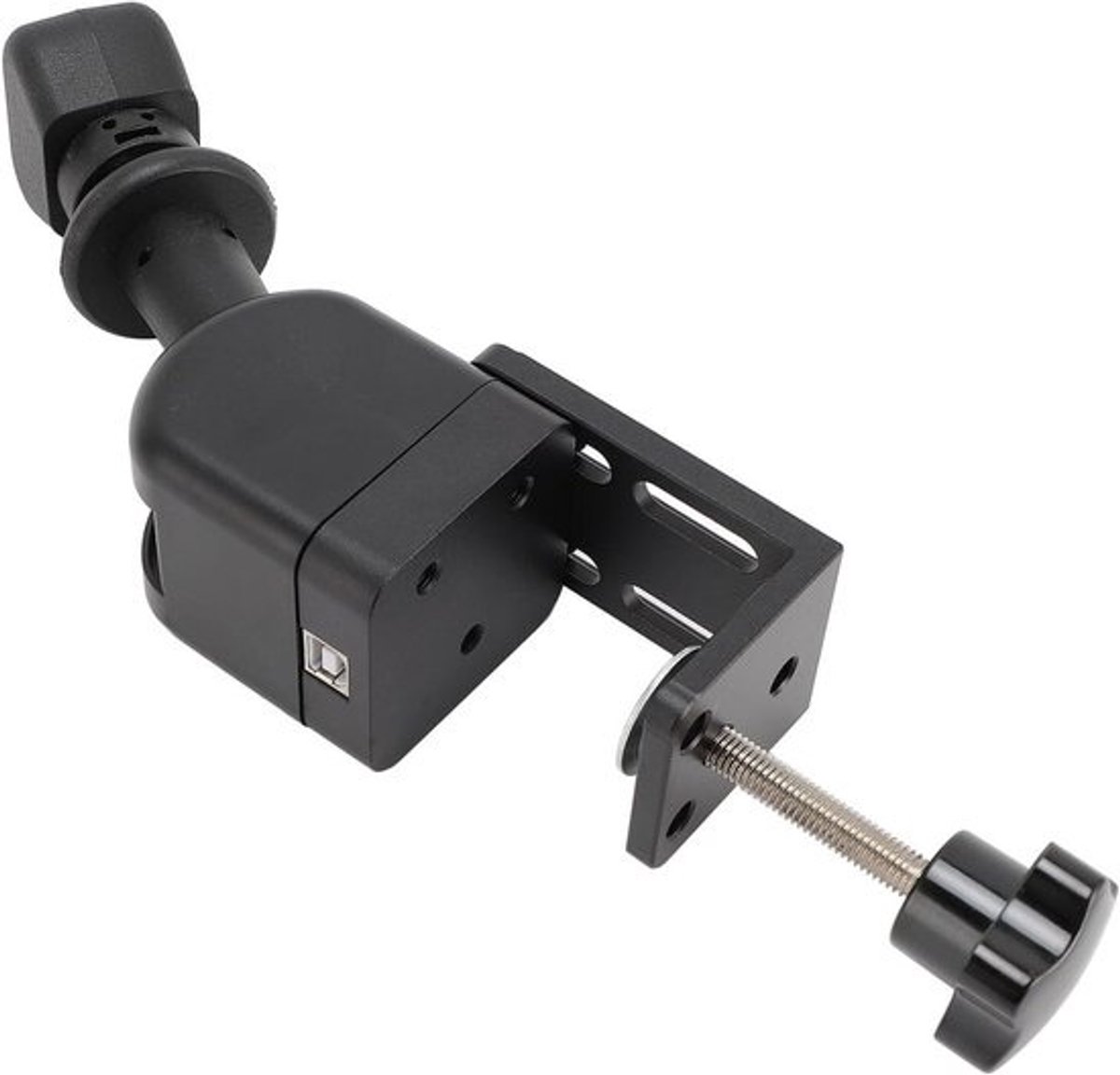 USB Handrem - Sim Racing Rem - Truck Simulator Spelen - Analoge Remervaring - Tot 55mm Klem - Zwart