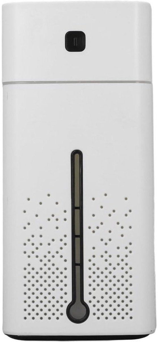 Luchtbevochtiger - Aromaverspreider - Ontspannen Sfeer - Ultrasilente Werking - 1000 ml Capaciteit - Wit