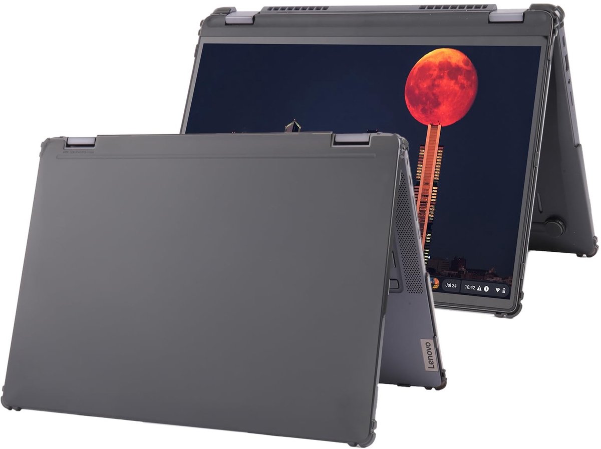 Case voor 14" Lenovo IP Flex 5 Chrome - Slim-fit - Zwart