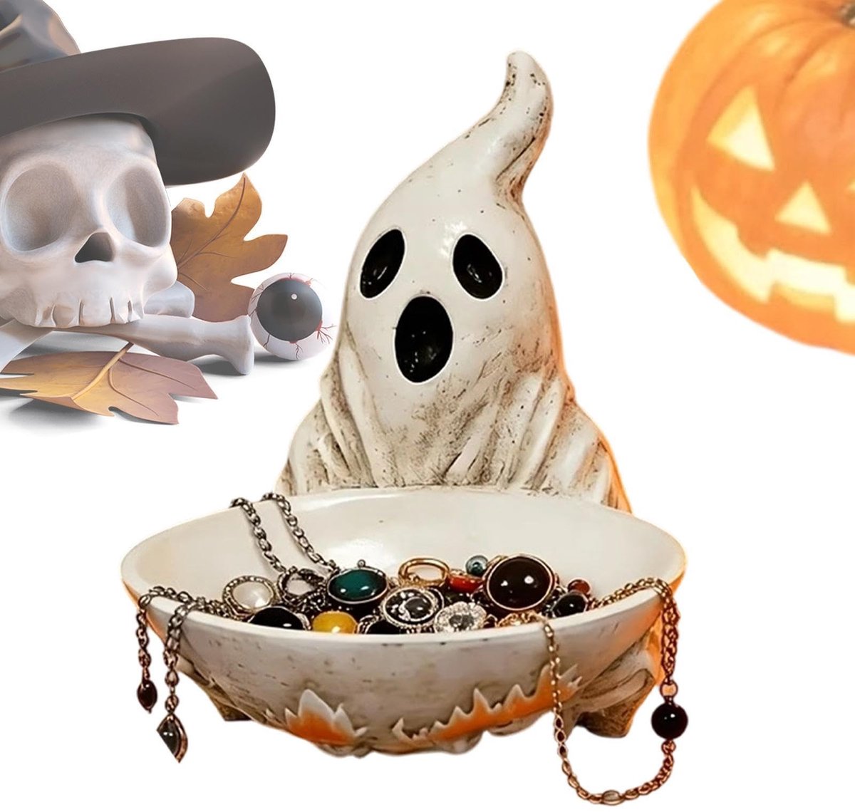 Halloween Snoepschaal - Decoratieve Spookvorm