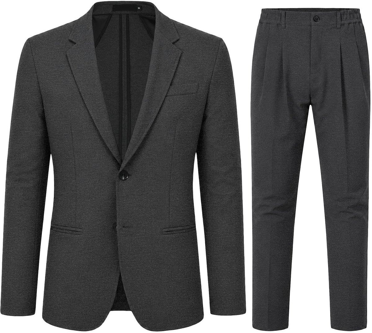 Heren Pak 2-delig - Colbert en Broek - Grijs