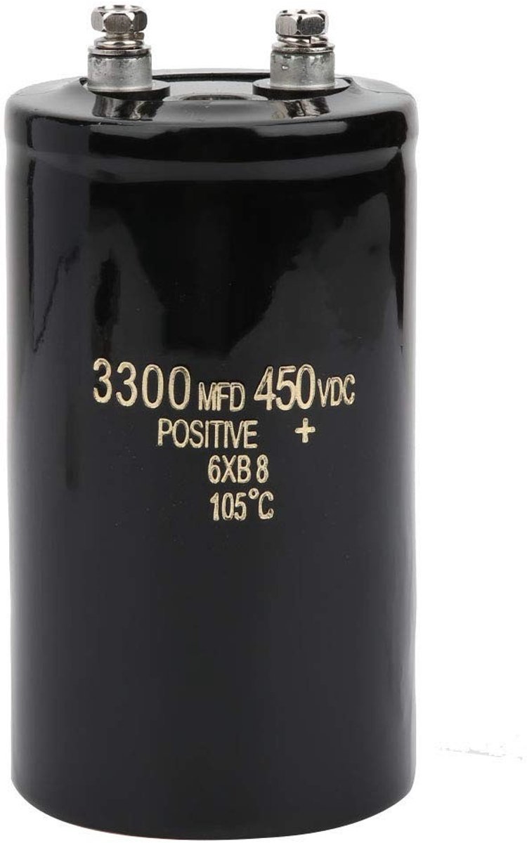 Electrolytische Condensator 450V 3300uF - Aluminium Dielectric Capacitor voor Elektronische Toepassingen, Hoge Capaciteit en Betrouwbaarheid