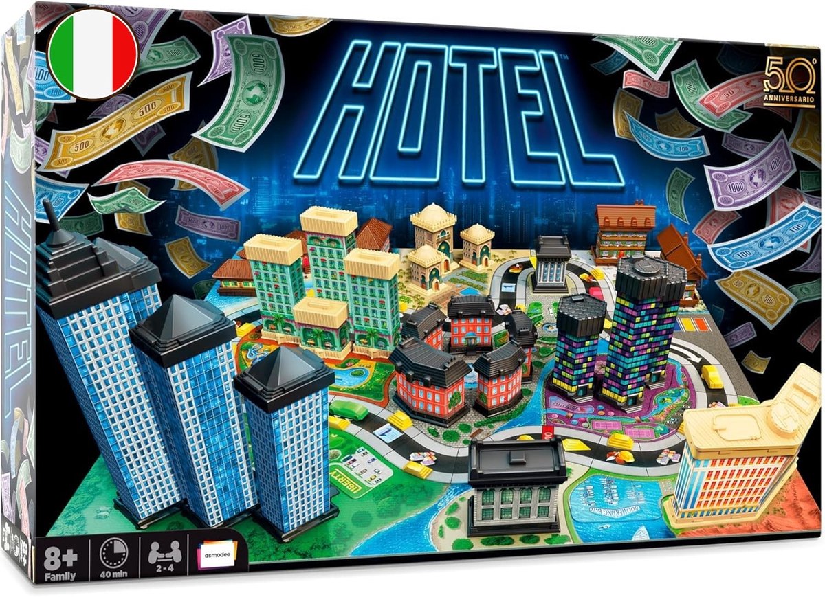 Bordspel Hotel - Strategie voor 2-4 spelers - 8 jaar en ouder