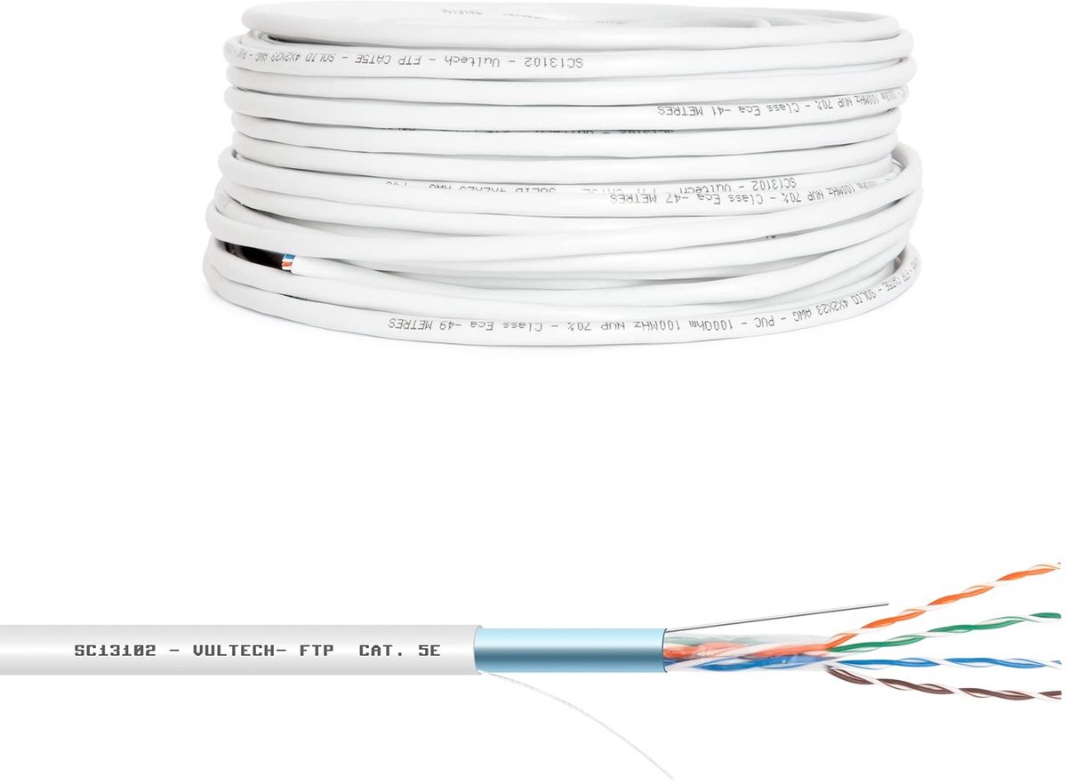 Ethernet Kabel - Cat 5e - 50 meter
