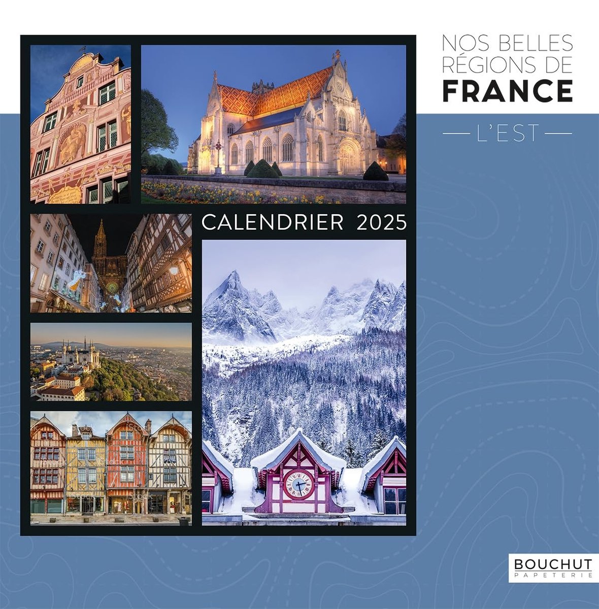 Illustratieve Kalender 'L'Est' - 30 x 30 cm