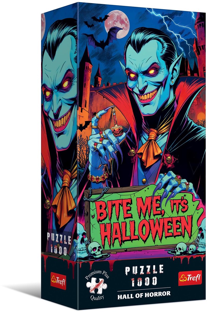 Puzzel 1000 Stukken - Hall of Horror Vampier
