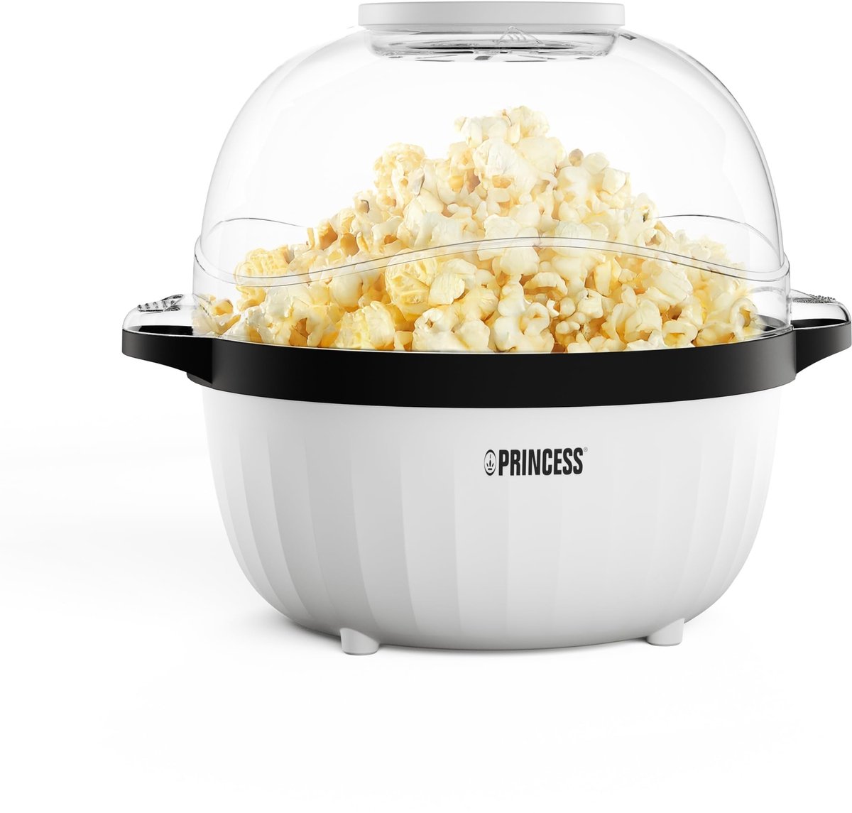 Popcornmaker - 4.5 L - Met roestvrijstalen roerstaaf - Compact en eenvoudig schoon te maken