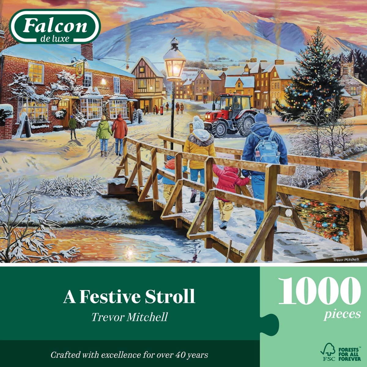 Puzzel - 1000 stukjes - Winter thema