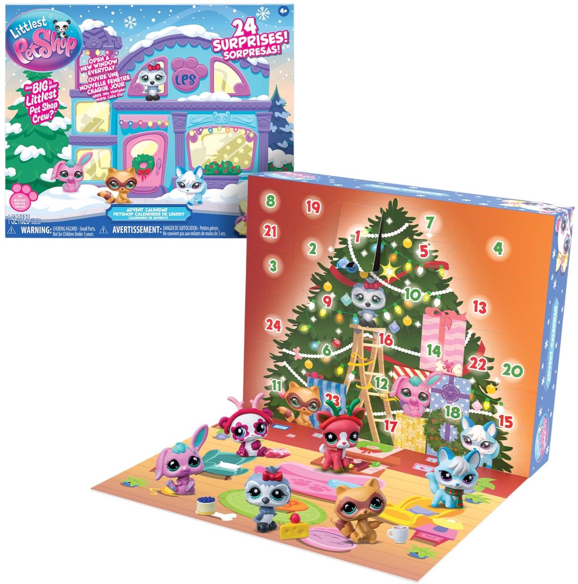 Adventskalender - 24 Verrassingen met Dierenfiguren