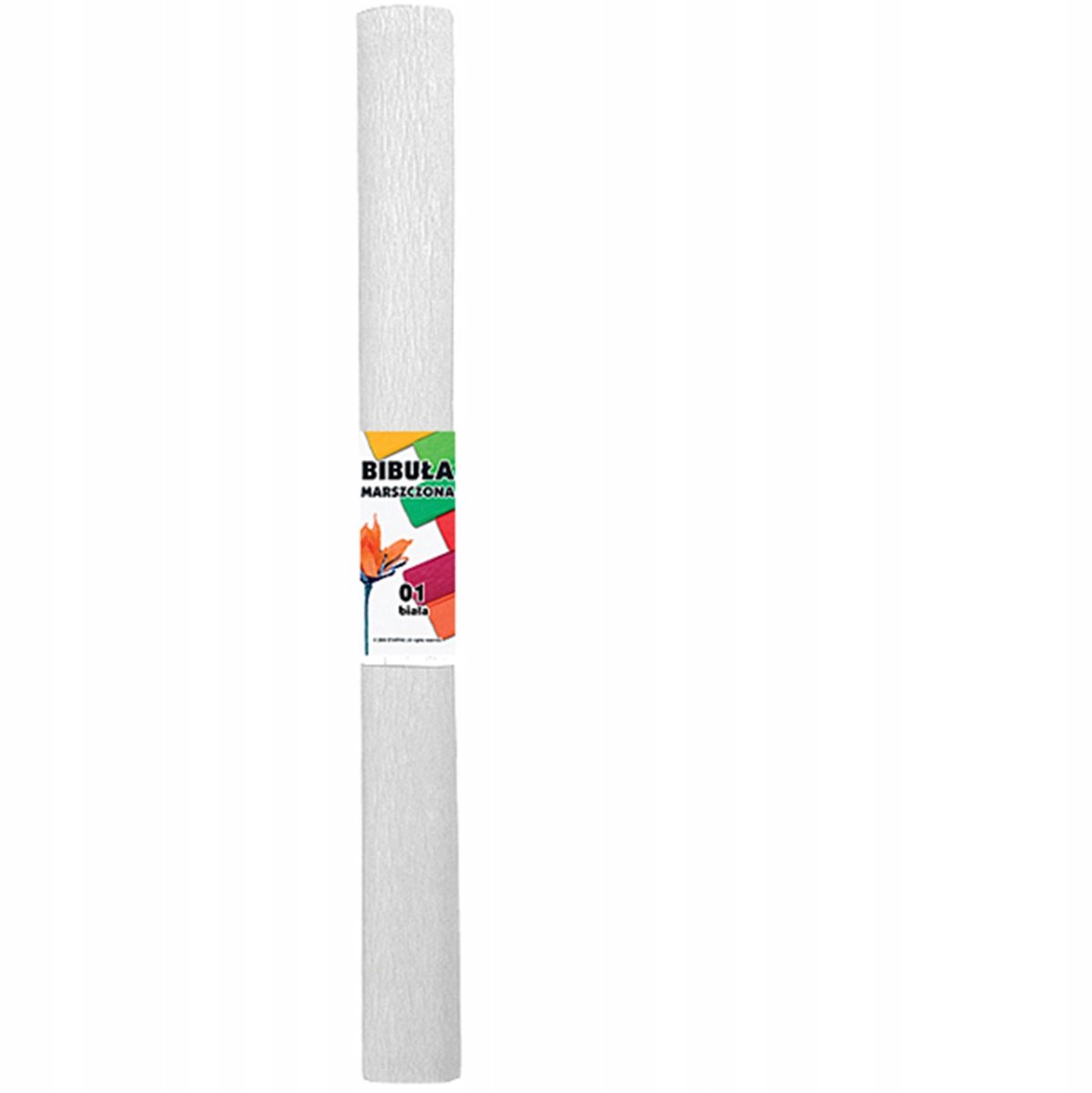 BTS - Kreppapier - Wit - 50cm - 200cm