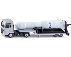 Siku 1758, MAN Truck met ESA Raket, Schaal truck: 1:87, metaal/kunststof