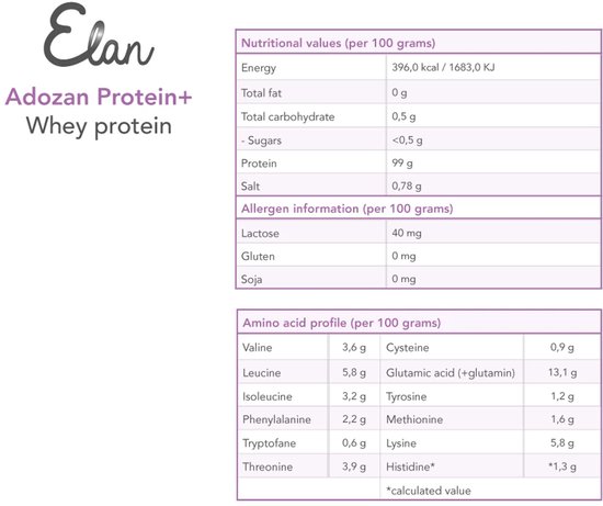 Protein+ - 99% eiwit per portie - geschikt tot 75°C - 20 sachets van 10 gram — afbeelding 3