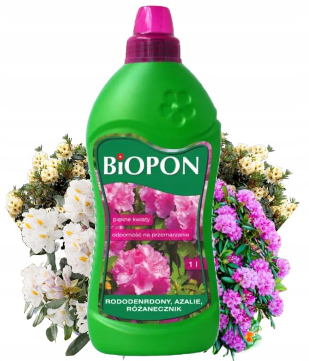 BROS Biopon Serie - Minerale Meststof voor Rododendrons - 1L - Fosforrijk - Specialistische Formule