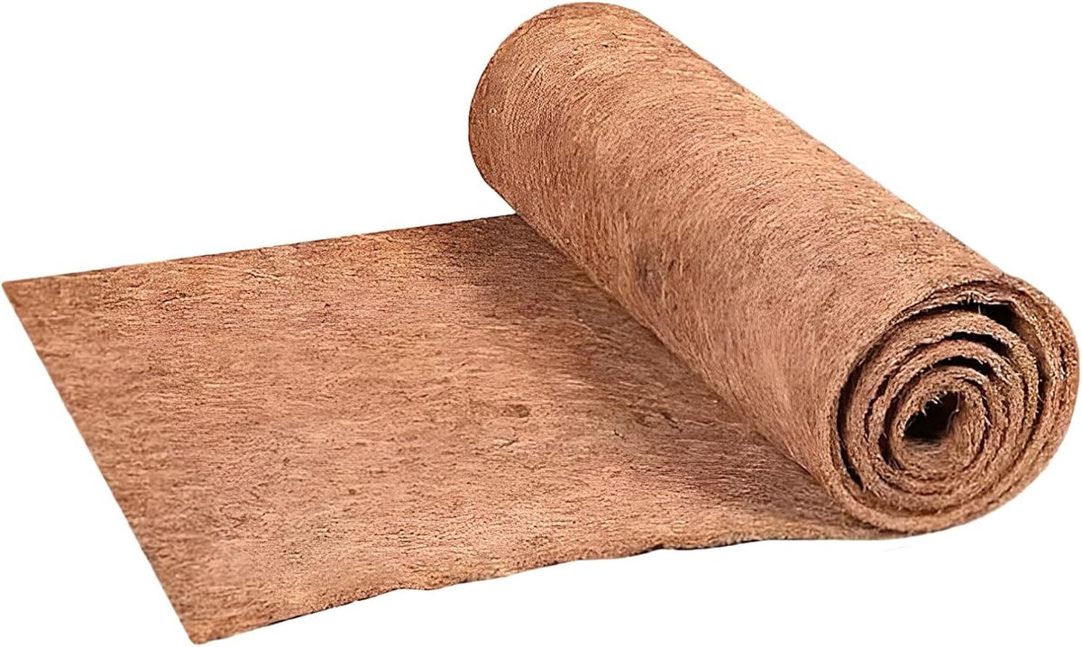 Kokosvezel Bodembedekker - Plantenbak Inleg - Gezonde Plantengroei - Natuurlijk Ademend Materiaal - 30 x 100 cm - Natuurlijk