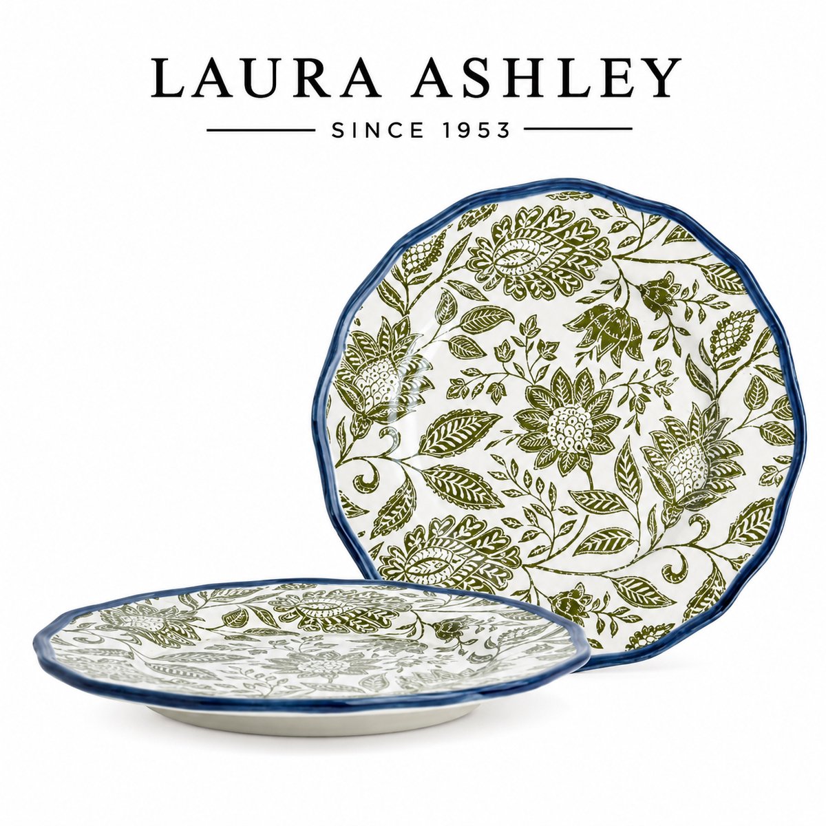Laura Ashley Hedingham Collectables - Giftset 2 Borden 21 cm Hedingham Blue Sage