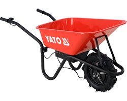 YATO YT-86097 Elektrische Kruiwagen – 500W Borstelloze Motor – Draagvermogen 150 kg – Accu Kruiwagen met Achteruitversnelling – Tot 8 Uur Werktijd – Inclusief Oplader