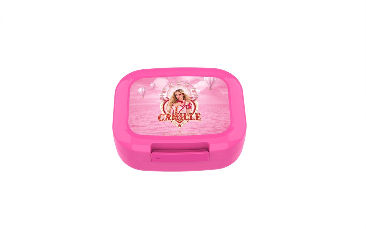 Camille Dhont - Camille Koekendoos - met naamsticker - Donker roze - Circus 2026