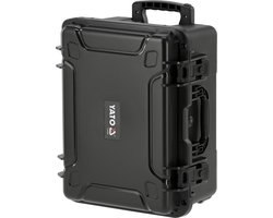YATO YT-088986 Grote Waterdichte Koffer met Plukschuim – IP67 Hermetische Gereedschapskoffer – Heavy Duty Transportkoffer met Telescopische Handgreep – Extra Diep – 51 x 41 x 25.5 cm