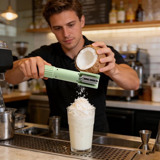 Elektrische Fruitrasp - Keuken Rasp - Snel Groenten Raspen - Draadloos Automatisch - Compact Ontwerp - Groente van Merkloos — afbeelding 4