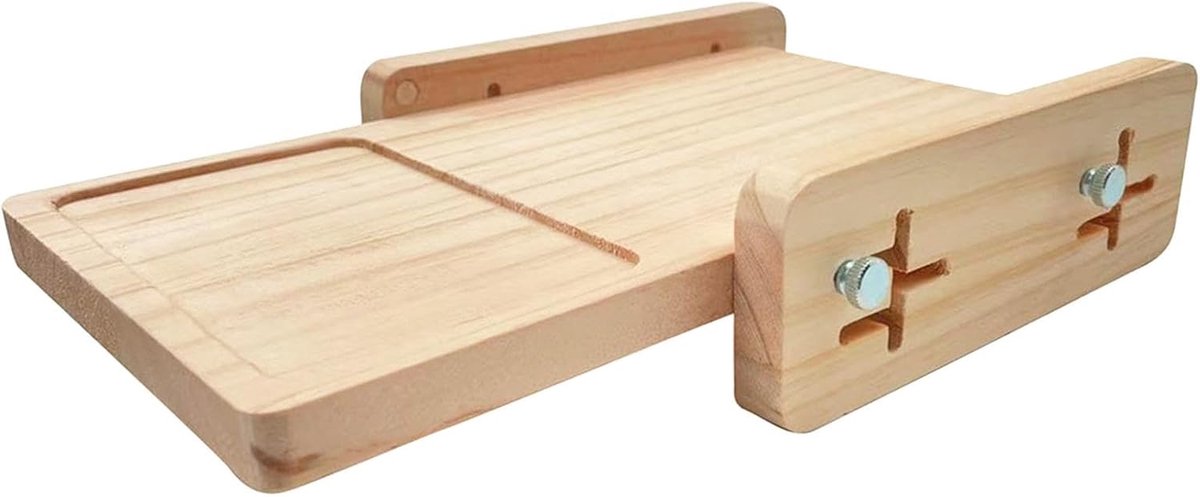 Broodslicer - Broodsnijder - Gelijkmatig Brood Snijden - Verstelbare Dikte - 29 Centimeter - Multicolor