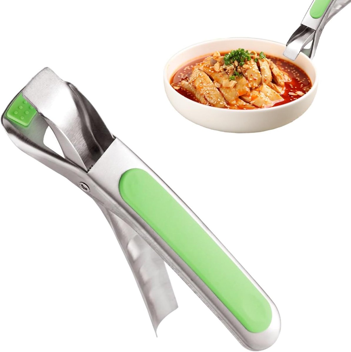 Anti-scalding Plate Gripper - Tong Klem - Hete Borden Verplaatsen - Rotatievrije Klemmen - Niet gespecificeerd - Zwart